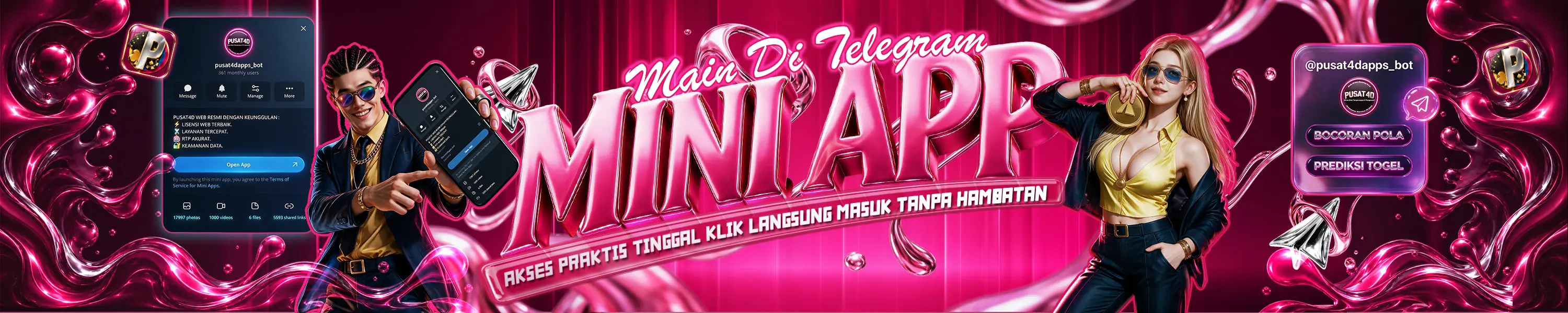 Transaksi cepat dan mudah di Pusat4D